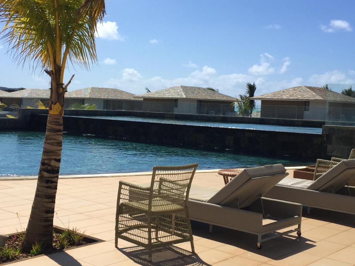 Apartment With 3 Bedrooms In Roches Noires, With Wonderful Sea View, Shared Pool, Terrace Rivière du Rempart Exteriör bild